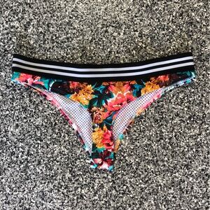 Body Glove ✦ Floral Multicolor Bikini Bottom (L)